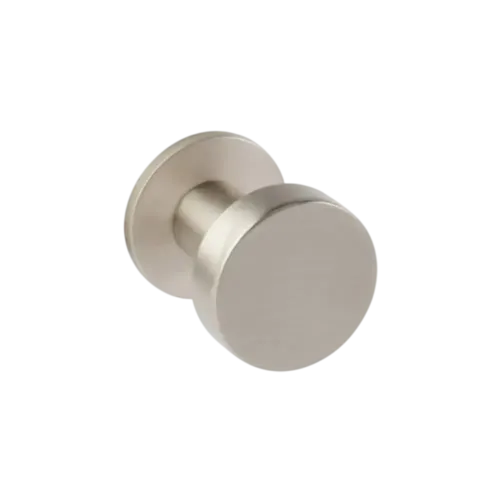 Bouton de tirage rond lisse 50x50mm