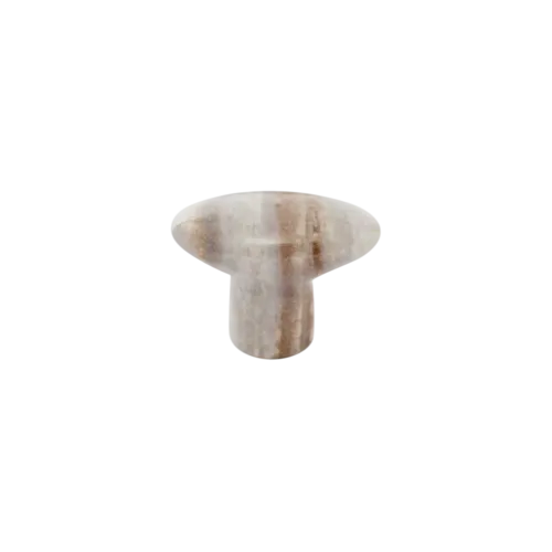 Bouton de meuble OLIVE Marbre Gris