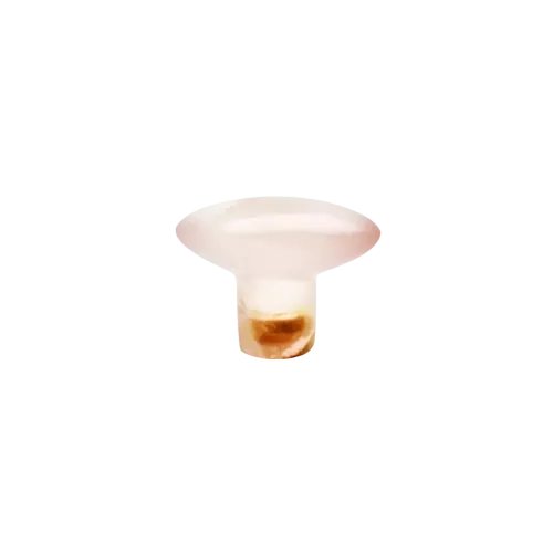 Bouton de meuble OLIVE Quartz Rose